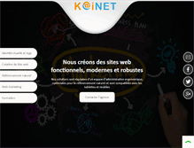 Tablet Screenshot of kainetservices.com